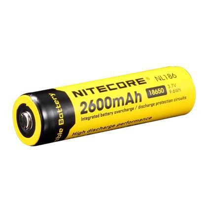 akumulátor NITECORE 18650 Li-ion battery 2600mAh - Nitecore®