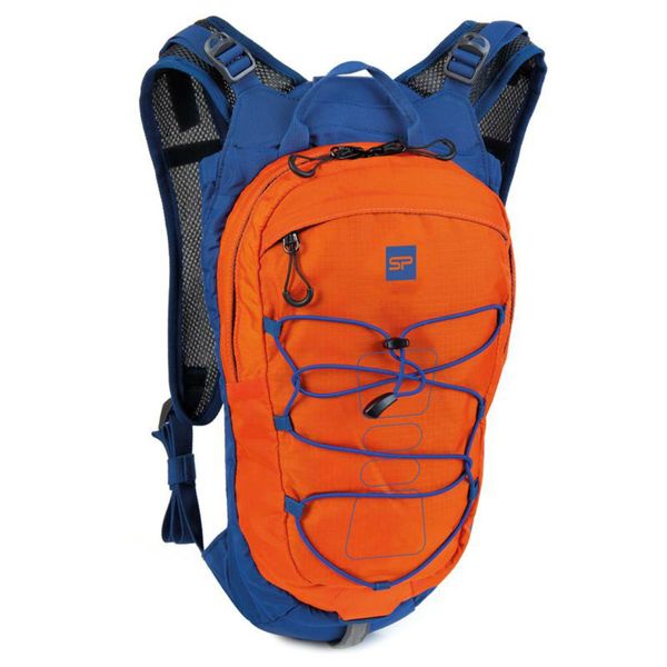 batoh SPOKEY DEW 15 L oranžovo-modrý   - cyklistický a bežecký batoh