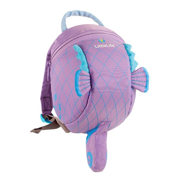 batoh LittleLife Daypack Animal seahorse  - Littlelife Crocodile Toddler Backpack with Rein