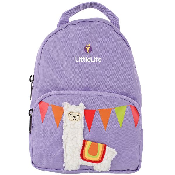 batoh LittleLife Friendly Faces Toddler Backpack Lama 2L
