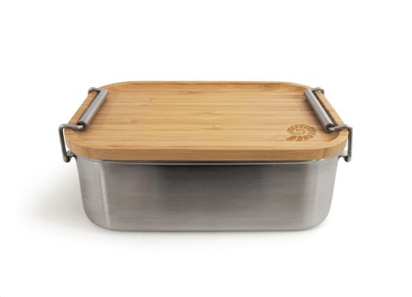 box na jedlo - obedár Origin Outdoors Lunchbox Bamboo-Clip Stainless steel 1.2 L