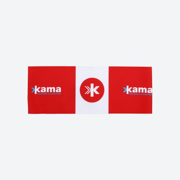 čelenka KAMA C40 104 červená -  Bežecká čelenka s potlačou