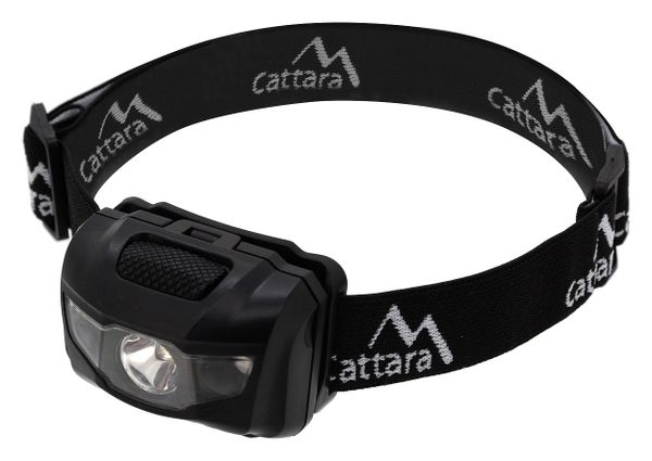 Čelovka CATTARA LED 80lm čierna