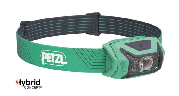 čelovka PETZL Actik Hybrid Concept zelená 450 Lm