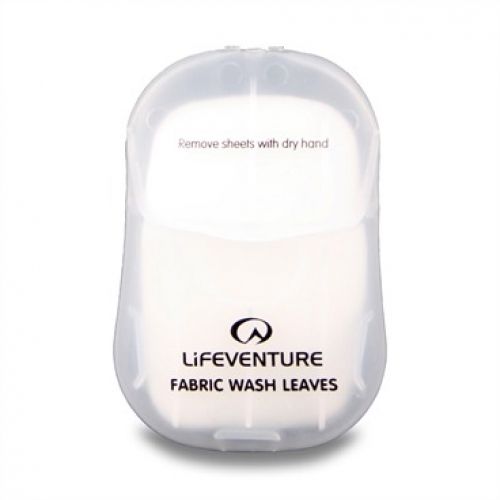 cestovné mydlo Lifeventure Fabric Wash Leaves 50 kusov v balení - plátkové mydlo