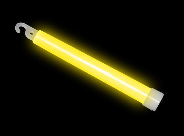 chemické svetlo - svetelné tyčinky Knicklicht 15 cm žlté