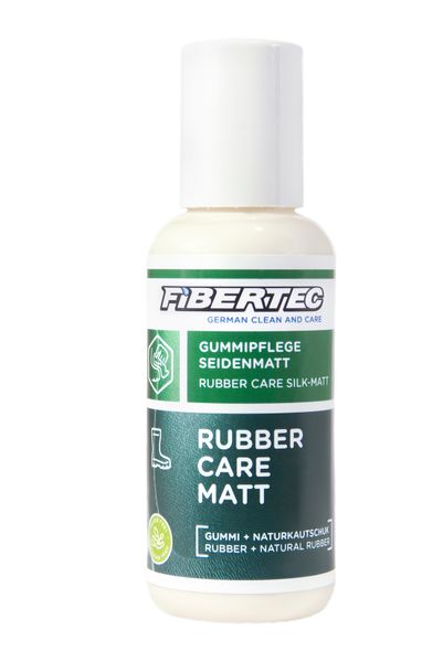 Čistiace a ošetrovacie mlieko FIBERTEC Shoe Rubber Care Matt 100 ml - na gumy a prírodný kaučuk