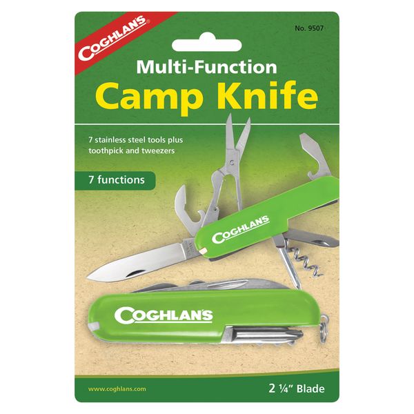 Coghlans Camp Knife Multi-Function 7 Functions