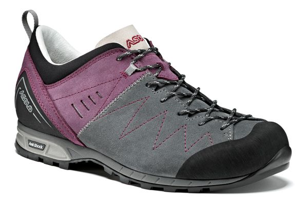 Dámska nízka terkingová obuv ASOLO TRACK grey/grapeade
