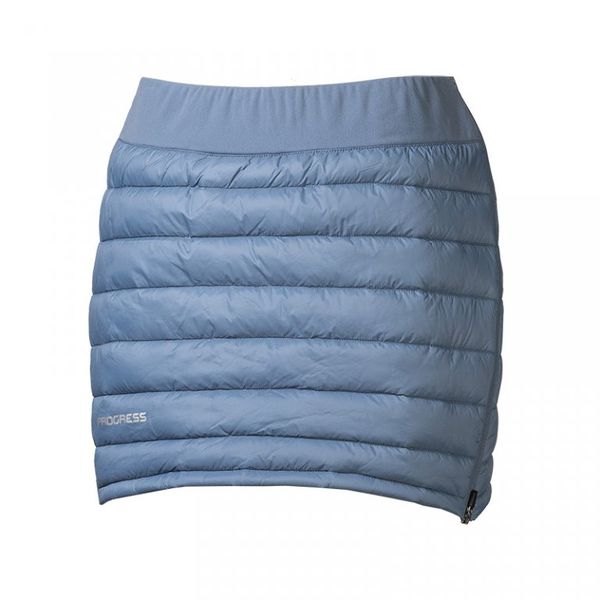 Dámska zimná zateplená sukňa PROGRESS INGE modrošedé s výplňou 3M™ Thinsulate™