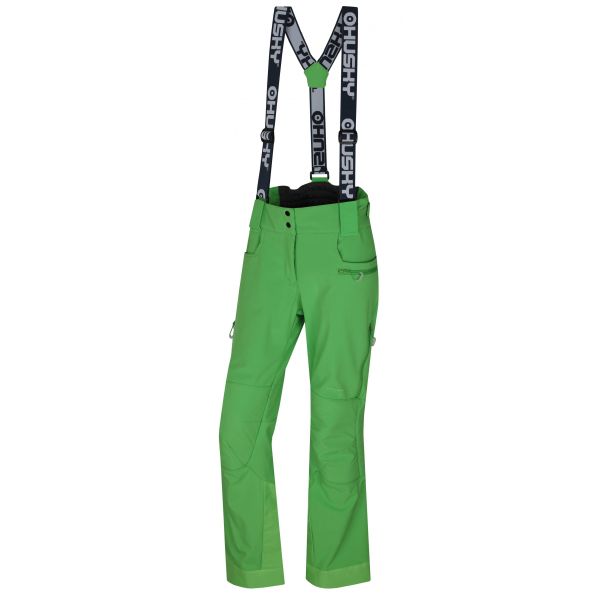 dámske lyžiarske nohavice HUSKY GALTI L zelené