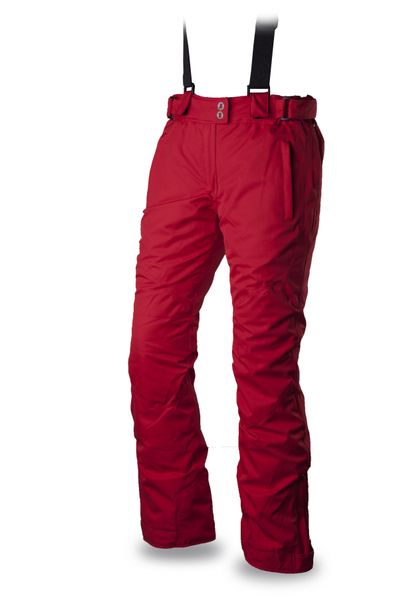 dámske lyžiarské nohavice TRIMM Rider lady červené