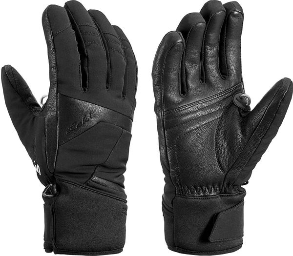 dámske lyžiarské rukavice LEKI Equip S GTX Lady čierné