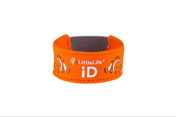 Detský identifikačný náramok LittleLife Safety ID Strap Clownfish