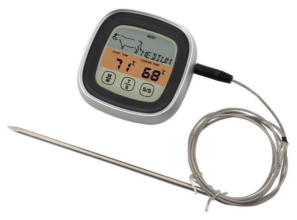 digitálny teplomer na grilovanie so sondou CATTARA BBQ Thermometer