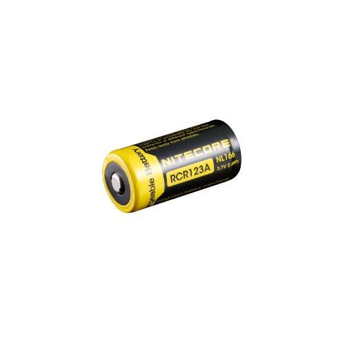 Dobíjacia batéria Nitecore RCR123A Li-ion battery 650mAh