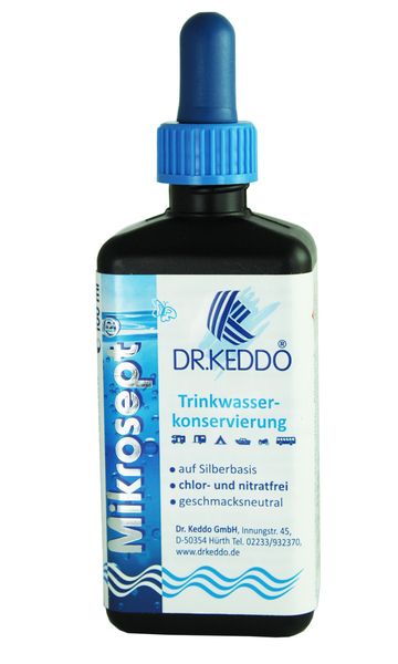Dr.Keddo Mikrosept 100 ml pipeta - Konzervačný prostriedok pre pitnú vodu na báze striebra