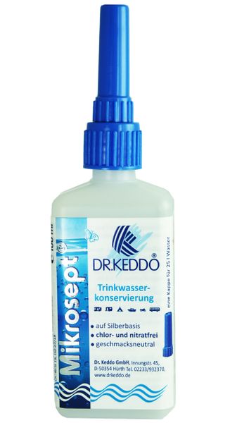 Dr.Keddo Mikrosept 100 ml spej - Konzervačný prostriedok pre pitnú vodu na báze striebra