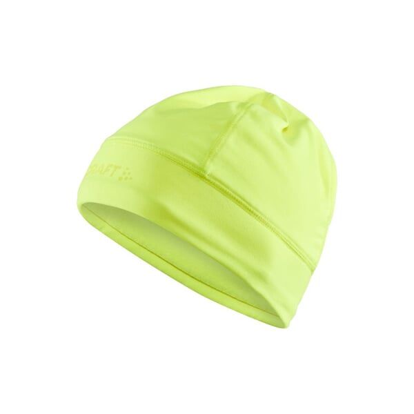 elastická bežecká čiapka CRAFT Core Essence Ther žlto zelená