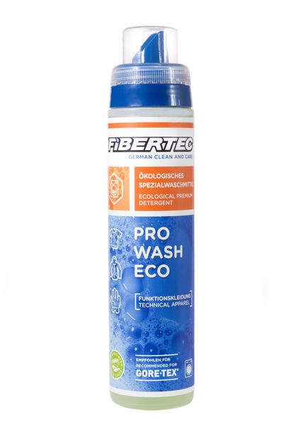 prací prostriedok Fibertec Pro Wash Eco 250 ml