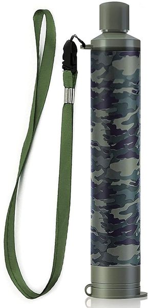 filter na vodu MEMBRANE SOLUTIONS Water Filter Straw Camo MSLOESF001