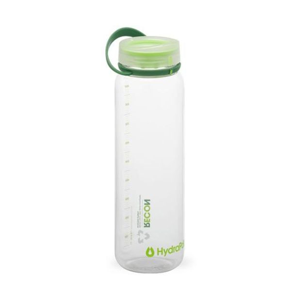 fľaša HydraPak Recon 1L Clear/Evergreen & Lime