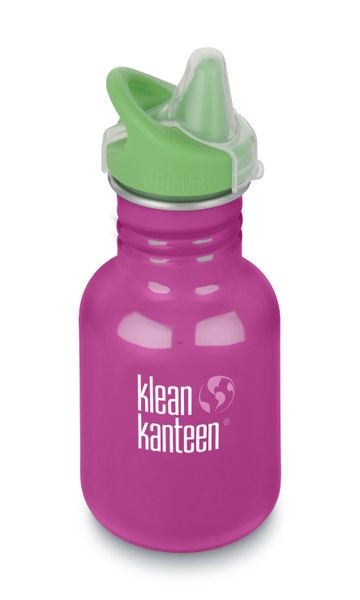 fľaša Klean Kanteen Kid Sippy Wild Orchid 0.355 L nerezová fľaša - Klean Kanteen® Kid Sippy 355 ml