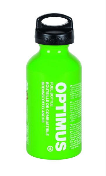 fľaša na tekuté palivo OPTIMUS 300 ml zelená - fľaša na benzín s poistkou