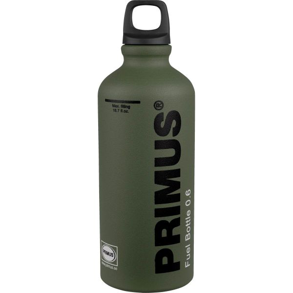 fľaša na tekuté palivo Primus  600 ml olivová - fľaša na benzín