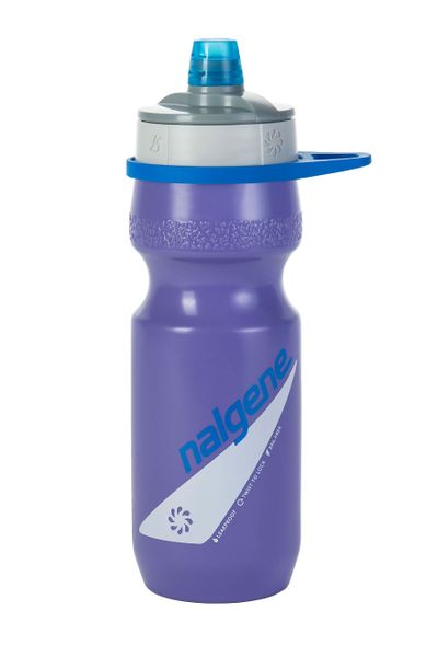 fľaša Nalgene Draft Bottle 0.65 L purpurová - Nalgene® Draft natural bottle with gray cap