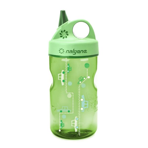 fľaša Nalgene Everyday Grip-n-Gulp 0.35 L, zelené auto