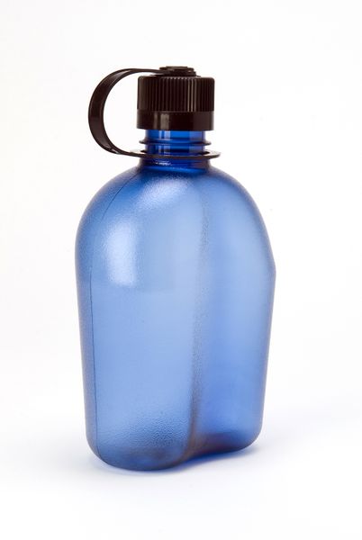 fľaša NALGENE EVERYDAY OASIS Sustain 1L blue - Nalgene® Oasis Sustain blue bottle with black cap