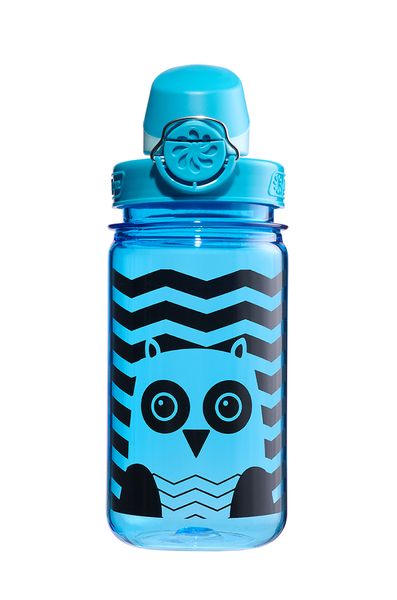 fľaša NALGENE EVERYDAY OTF Kid Sustain blue owl 0.35 L - Fľaša NALGENE On The Fly Kid modrá sova
