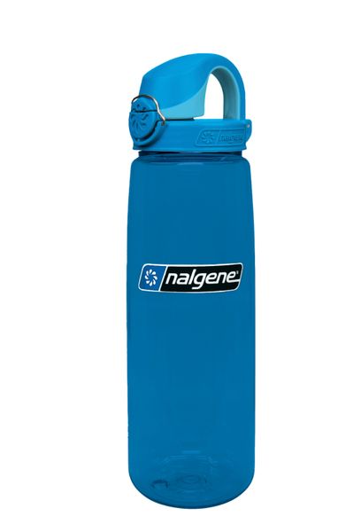 fľaša Nalgene Everyday OTF Sustain 0.65 L modrá , dekel modrý - Fľaša NALGENE On The Fly