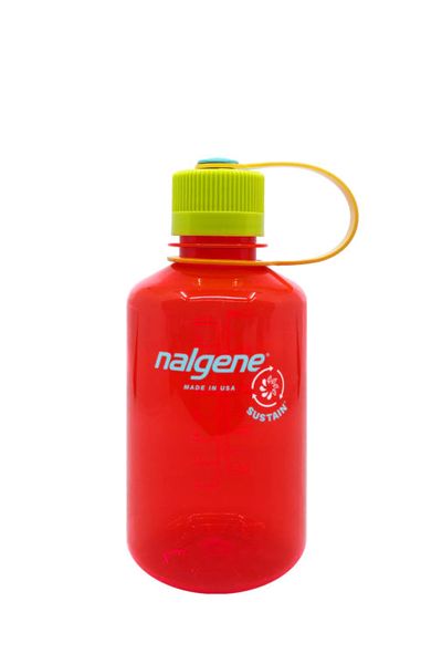 fľaša Nalgene Everyday Sustain 0.5 L pomegranate - Nalgene® Narrow Mouth Sustain 0.5L pomegranate