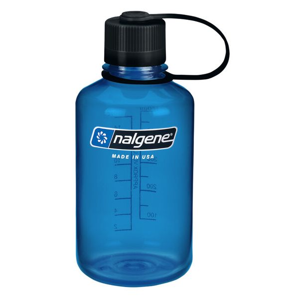 fľaša Nalgene Narrow Mouth Sustain Water Bottle 0.5 L blue