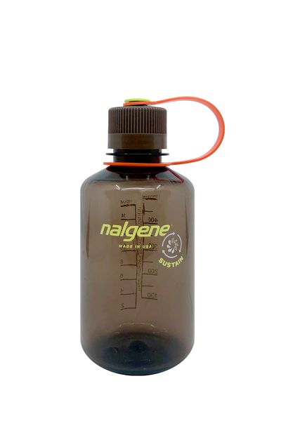 fľaša Nalgene Narrow Mouth Sustain Water Bottle 0.5 L woodsman