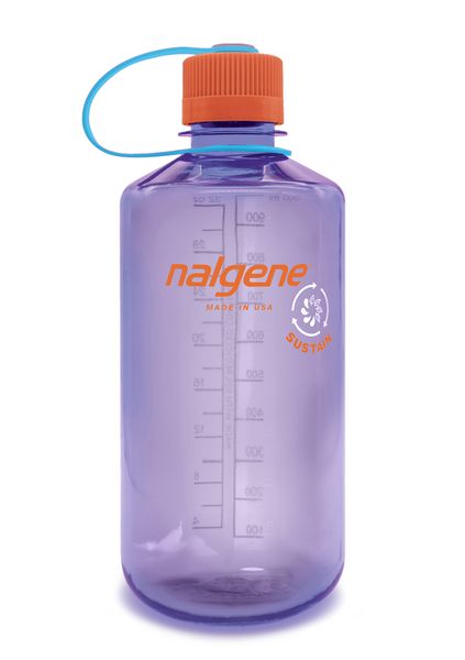 fľaša Nalgene Narrow Mouth Sustain Water Bottle 1 L amethyst