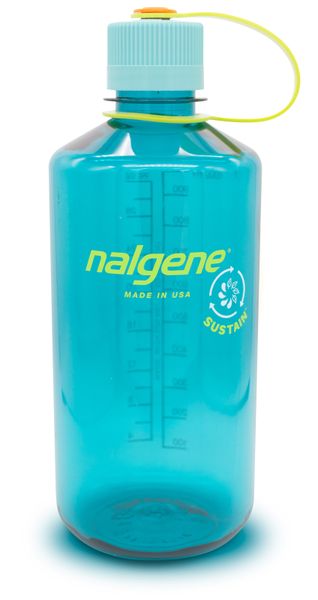 fľaša Nalgene Narrow Mouth Sustain Water Bottle 1 L cerulean