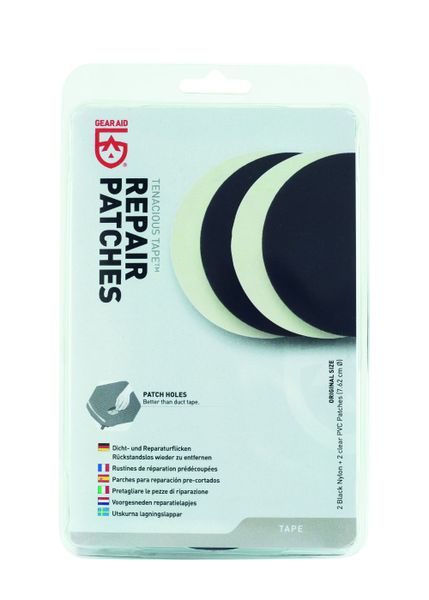 Gear Aid Repair Patches Tenacious Tape 4 ks - Gear Aid Tenacious Tape Repair Patches