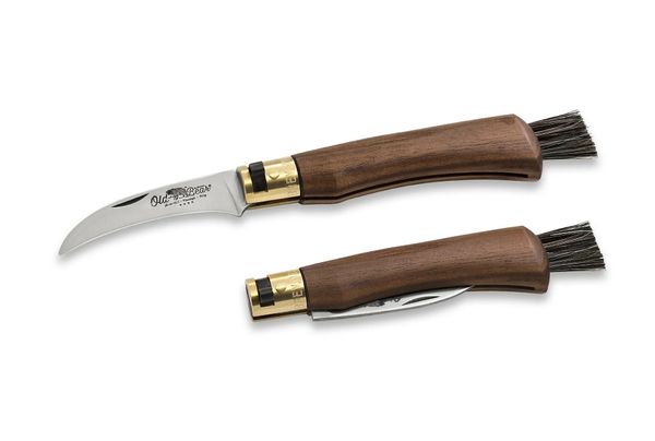 hubársky nôž OLD BEAR® MUSHROOM STAINLESS STEEL, WALNUT HANDLE M 9387/19 LN