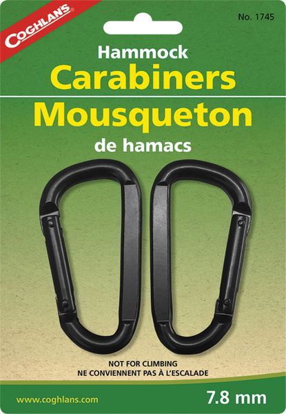 karabínky Coghlans Hammock Carabiners 2 ks - Coghlan´s Carabiners Mousqueton