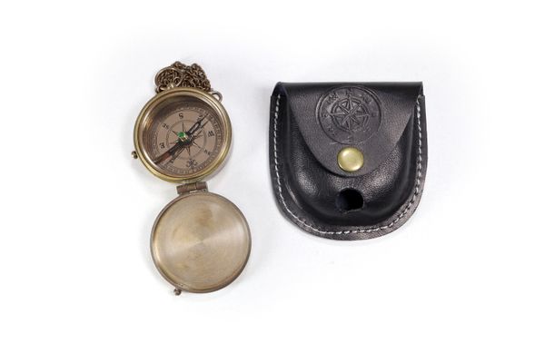 kompas Origin Outdoors Klassischer Taschenkompass Messing - Classic brass pocket compass