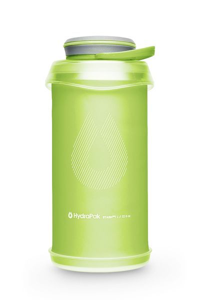kompresná fľaša HYDRAPAK Stash Bottle 1L Sequoia Green