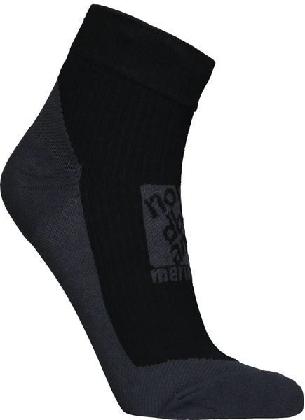 kompresné merino ponožky NORDBLANC REFUGE čierne