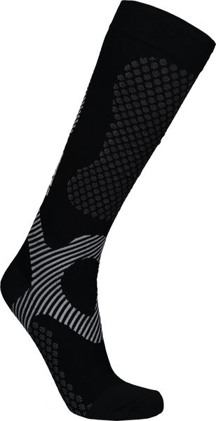 kompresné športové ponožky NORDBLANC PORTION čierne