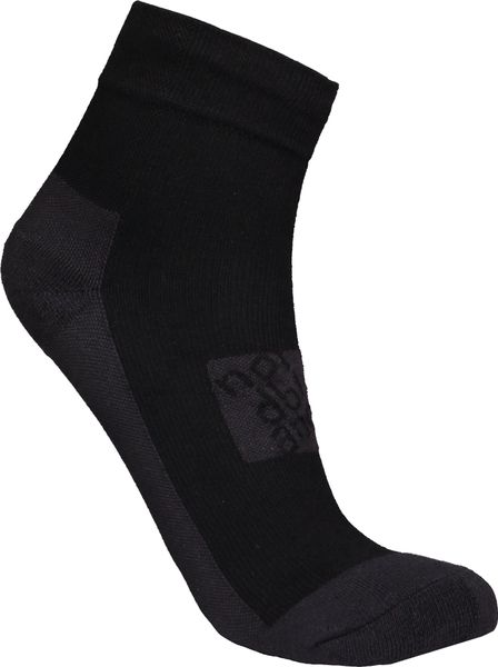 kompresné turistické ponožky NORDBLANC CORNER čierne