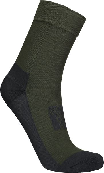 kompresné turistické ponožky NORDBLANC IMPACT khaki