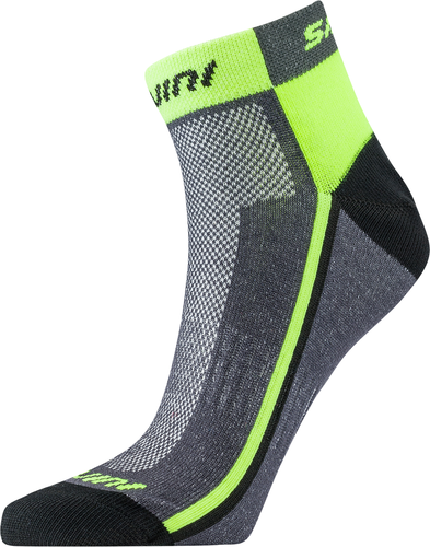 Krátke členkové ponožky z funkčného materiálu SILVINI PLIMA UA622 charcoal-green