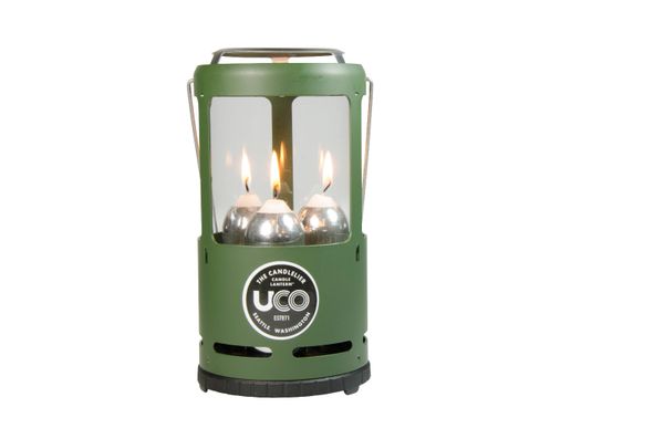 lampáš UCO Candlelier ALU green - UCO Candlelier® Candle Lantern ALU